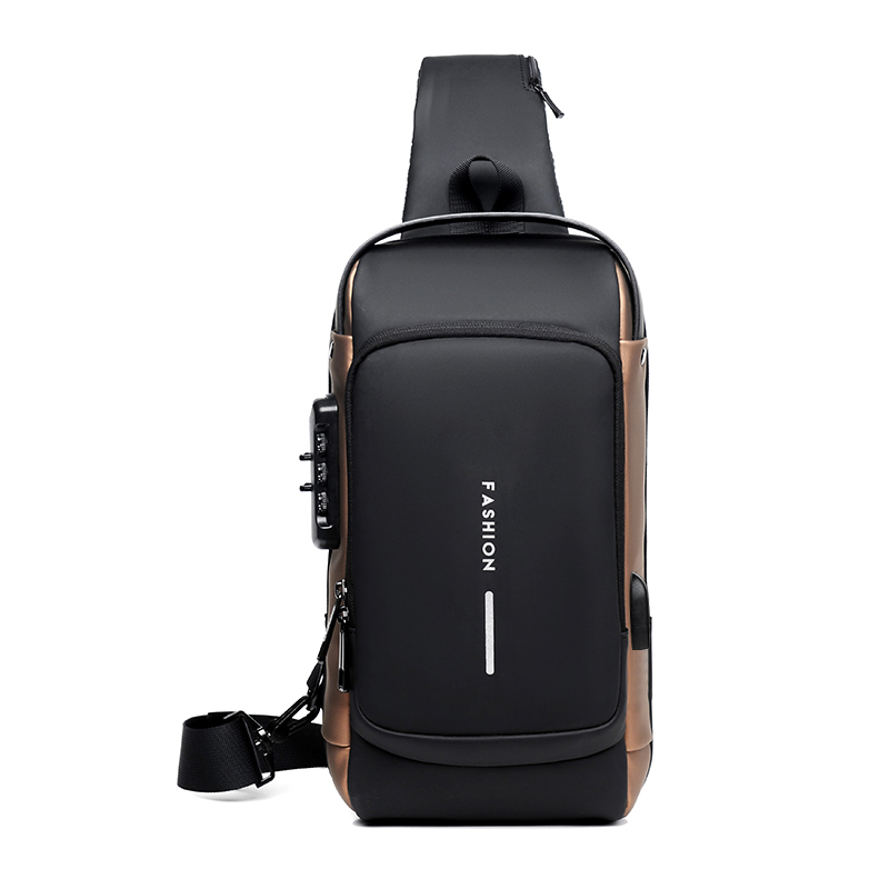 Travel Accessories Men - Bolsa de Ombro Multifuncional Antifurto USB