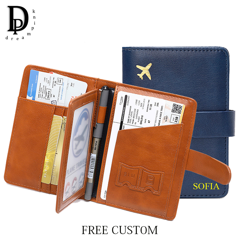 Travel Accessories Passport Holder - Carteira de passaporte de viagem com