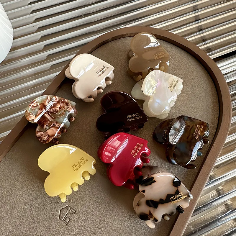 Travel Accessories For 4 Year Old - Mini Presilhas de Cabelo em Acetato,