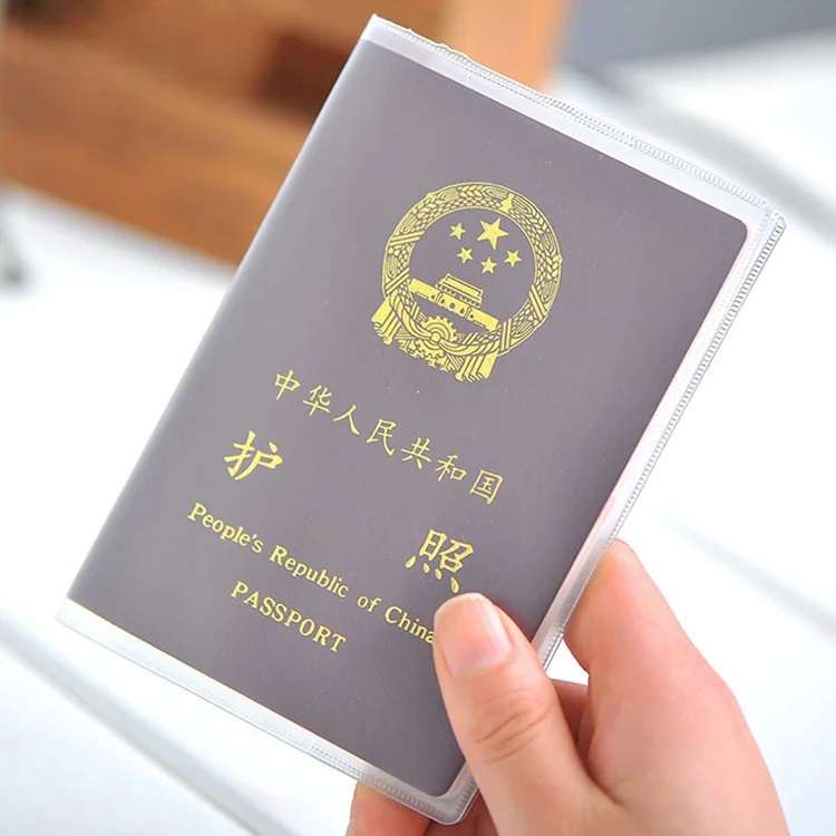 Travel Accessories Passport Holder - 3 pçs nova capa protetora de