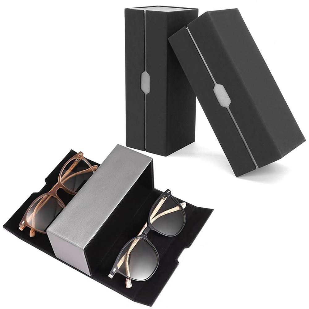 Travel Accessories Ideas - Estojo de óculos em couro pu,