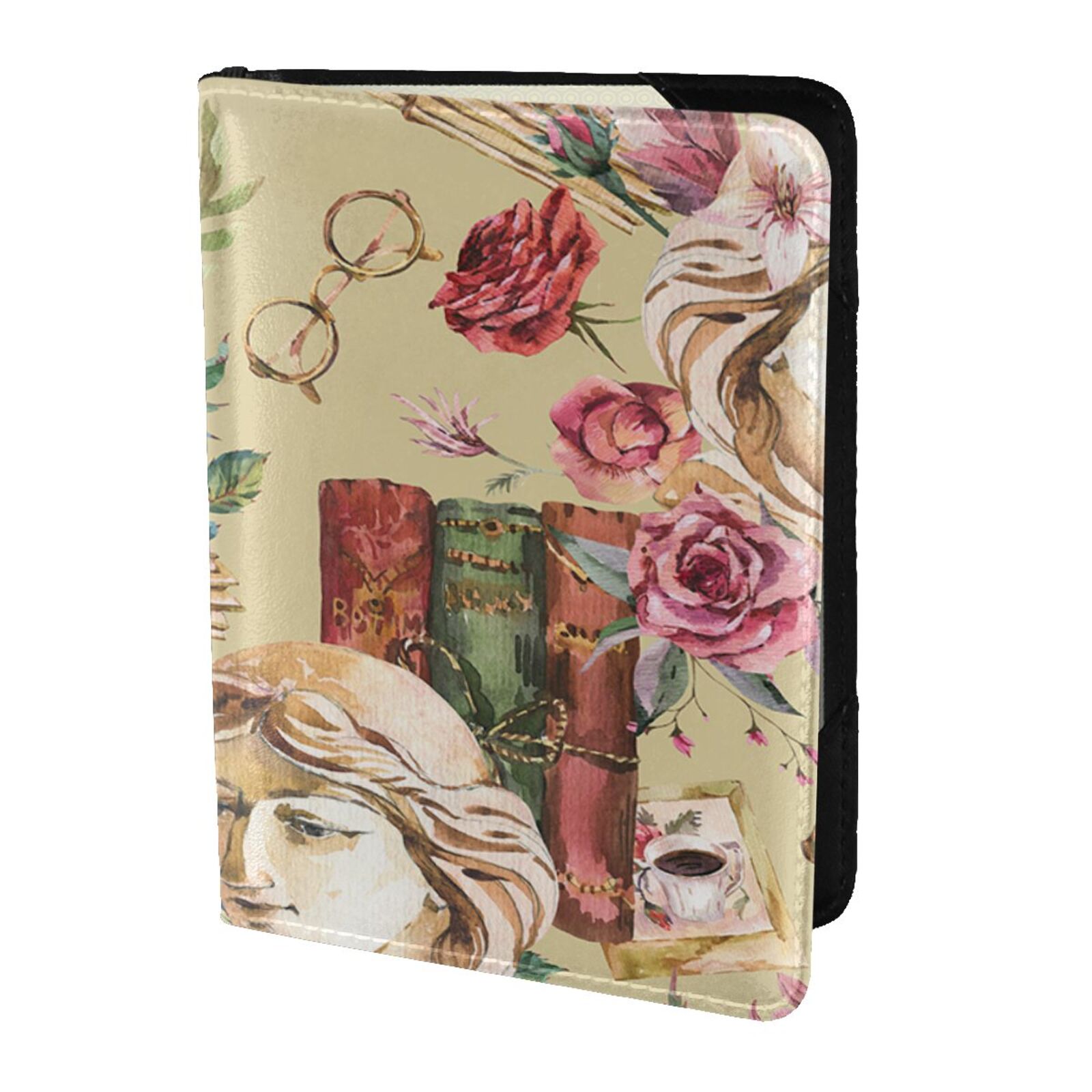 Travel Accessories Greece - Vintage rosa grécia passaporte e vacina
