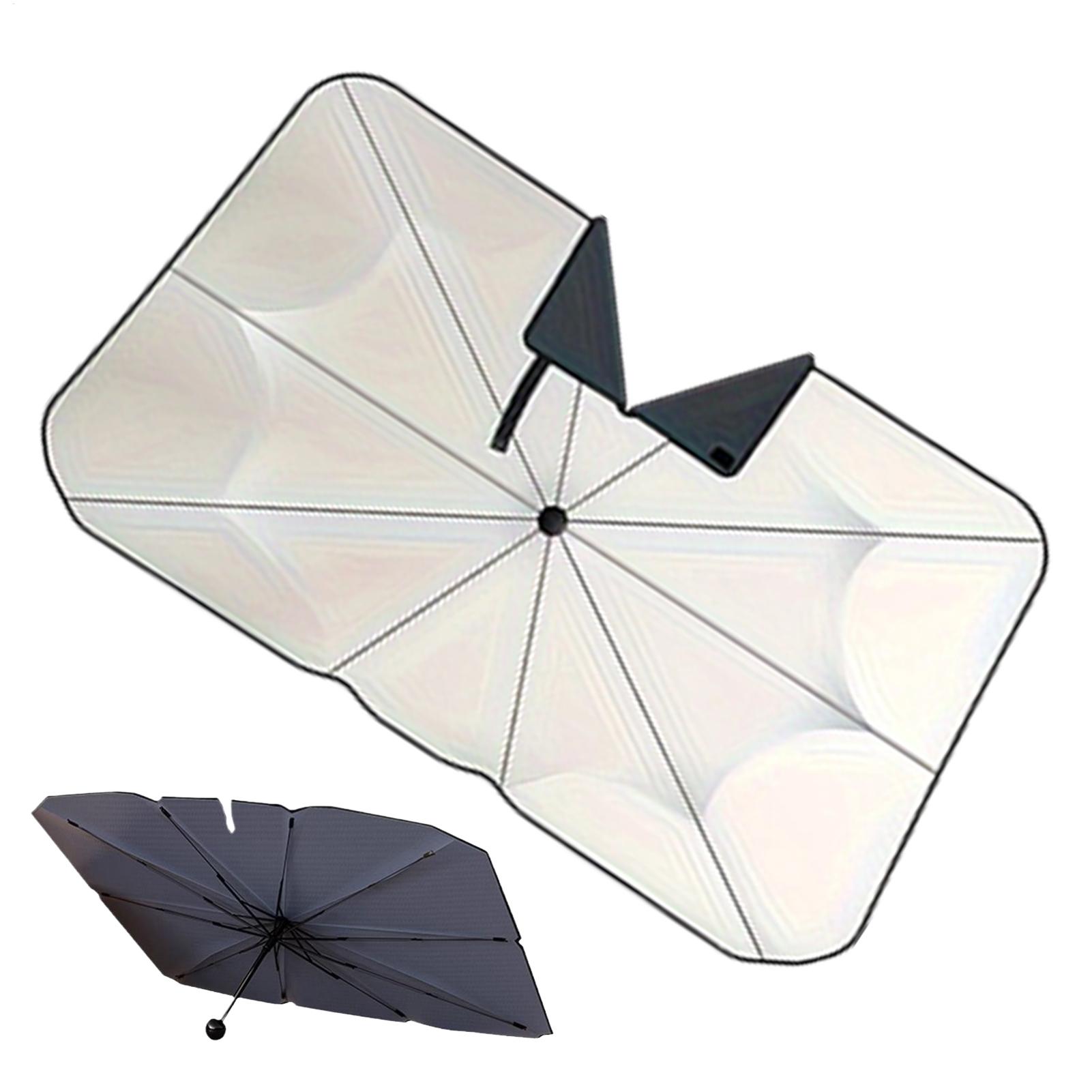 Travel Umbrella Compact - Guarda-sol portátil para carro, para-brisa, com