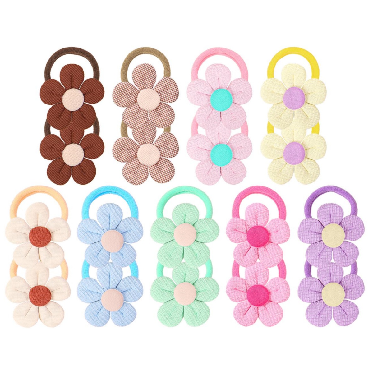 Travel Accessories Teens - 18 pçs girassol laços de cabelo