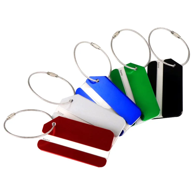 Travel Accessories In Train - 1pc liga de alumínio etiqueta de