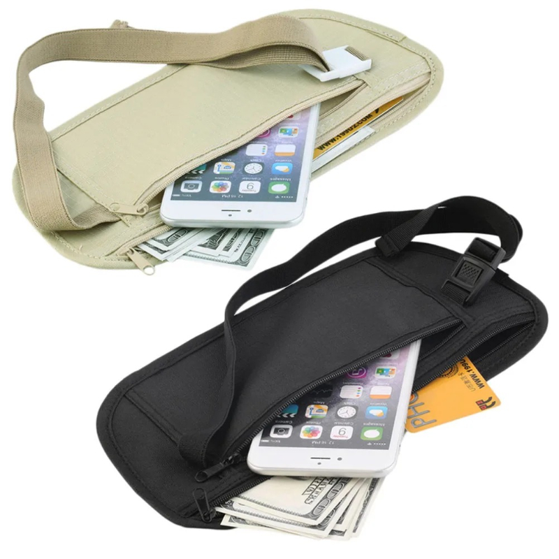 Travel Accessories Passport Holder - Pacotes de cintura de viagem invisível