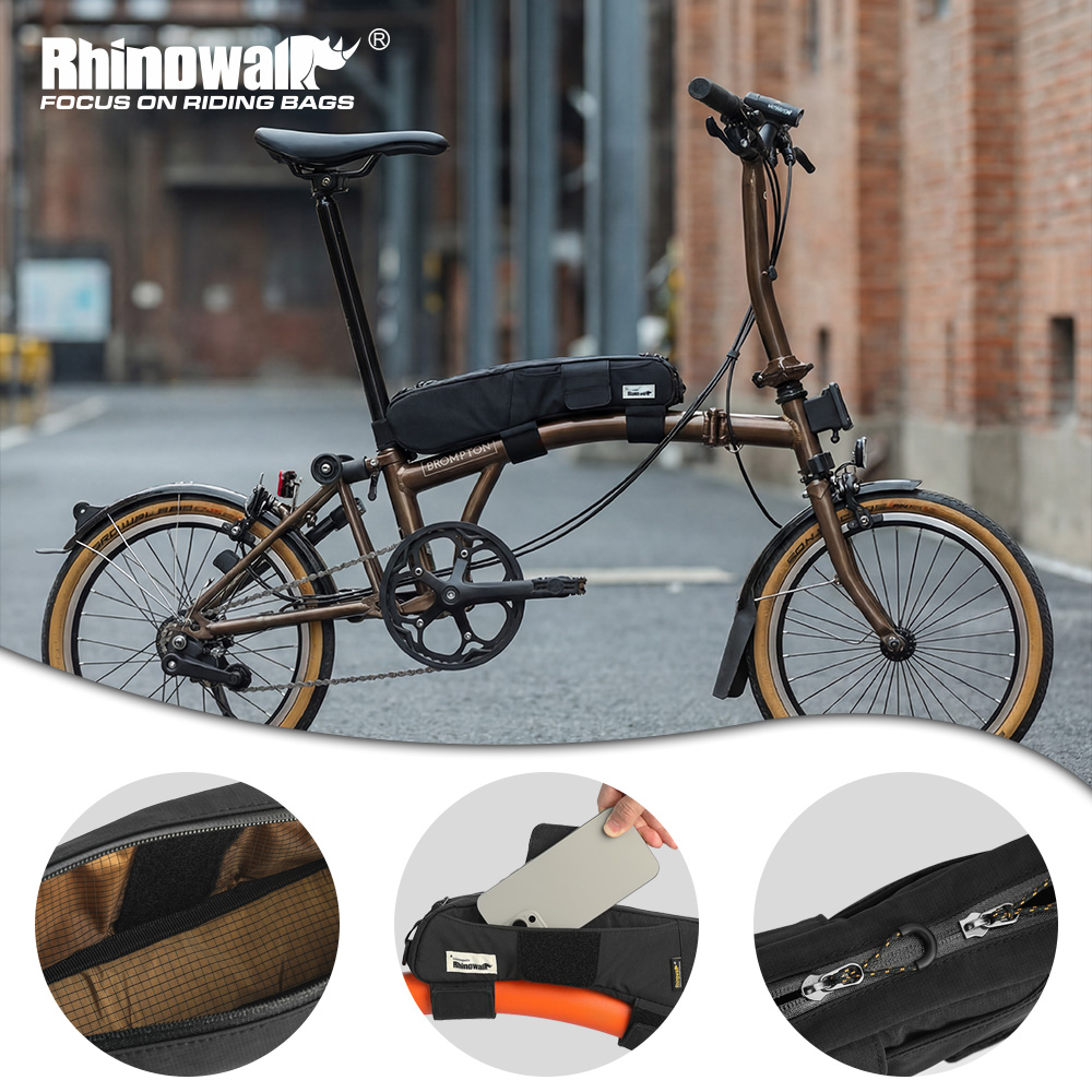 Travel Accessories Youtube - Bolsa de tubo superior para bicicleta