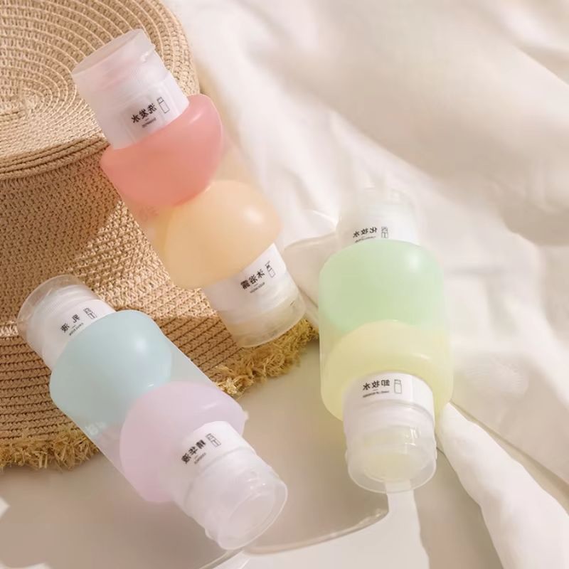 Travel Accessories Youtube - Frascos de Viagem Recarregáveis de Silicone,