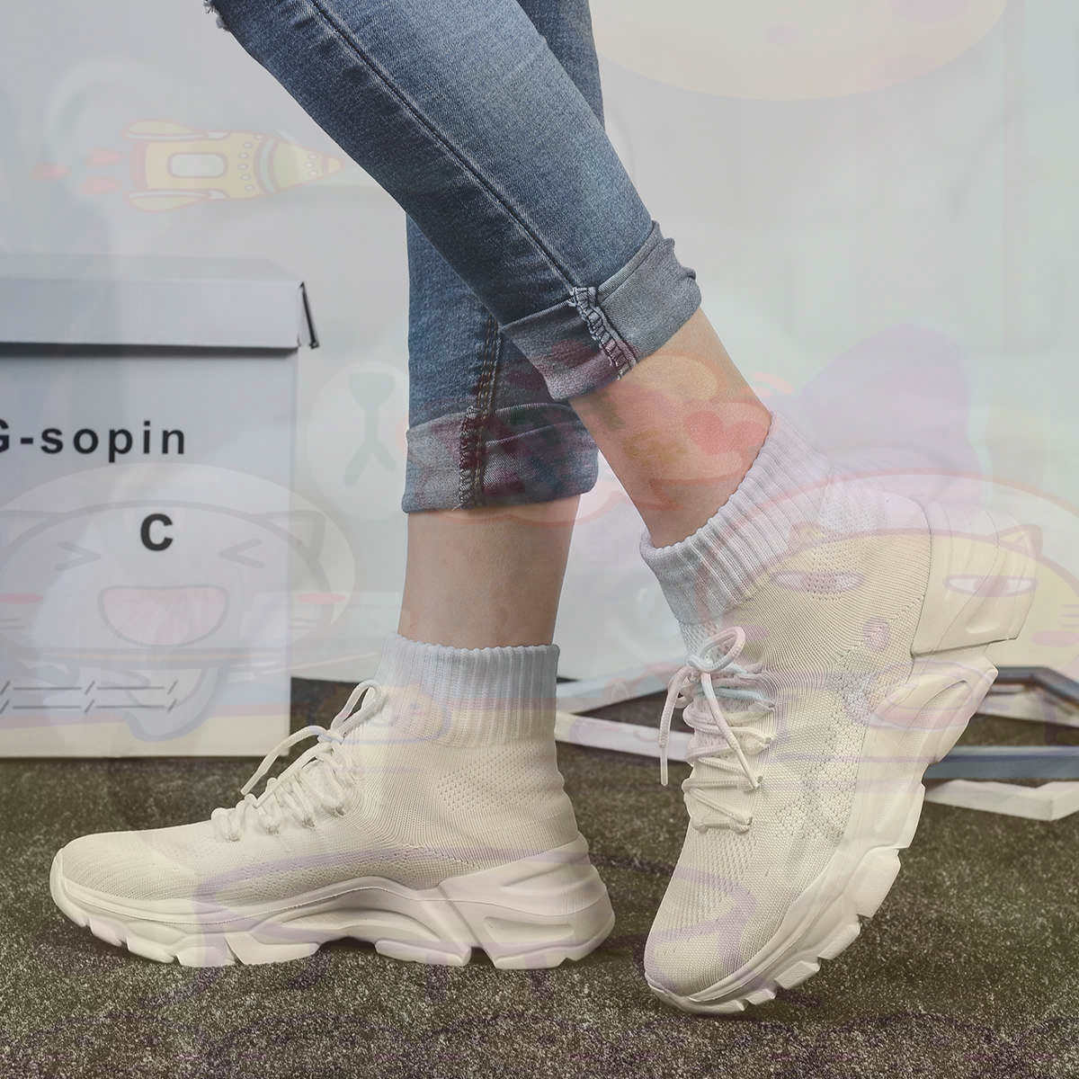 Travel Accessories Ideas - Aumenta a altura sumer basquete sapatos