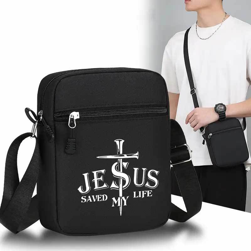 Travel Accessories Teens - Bolsa Transversal Jesus Salva a Minha