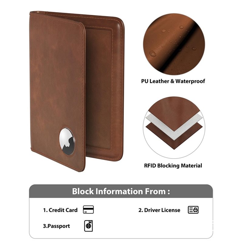 Porta-passaporte ABRT com bloq - Travel Accessories Passport Holder avaliação e preço
