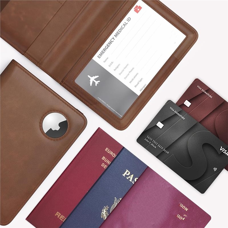 Porta-passaporte ABRT com bloq - Travel Accessories Passport Holder avaliação e preço