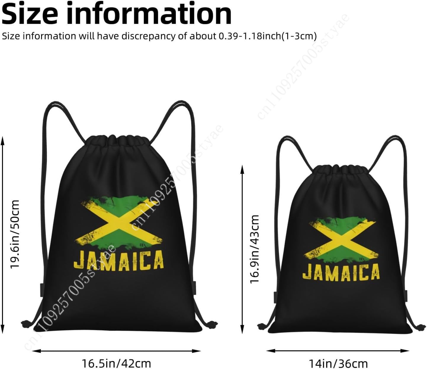 Jamaica bandeira saco de cordã - Travel Yoga Accessories avaliação e preço