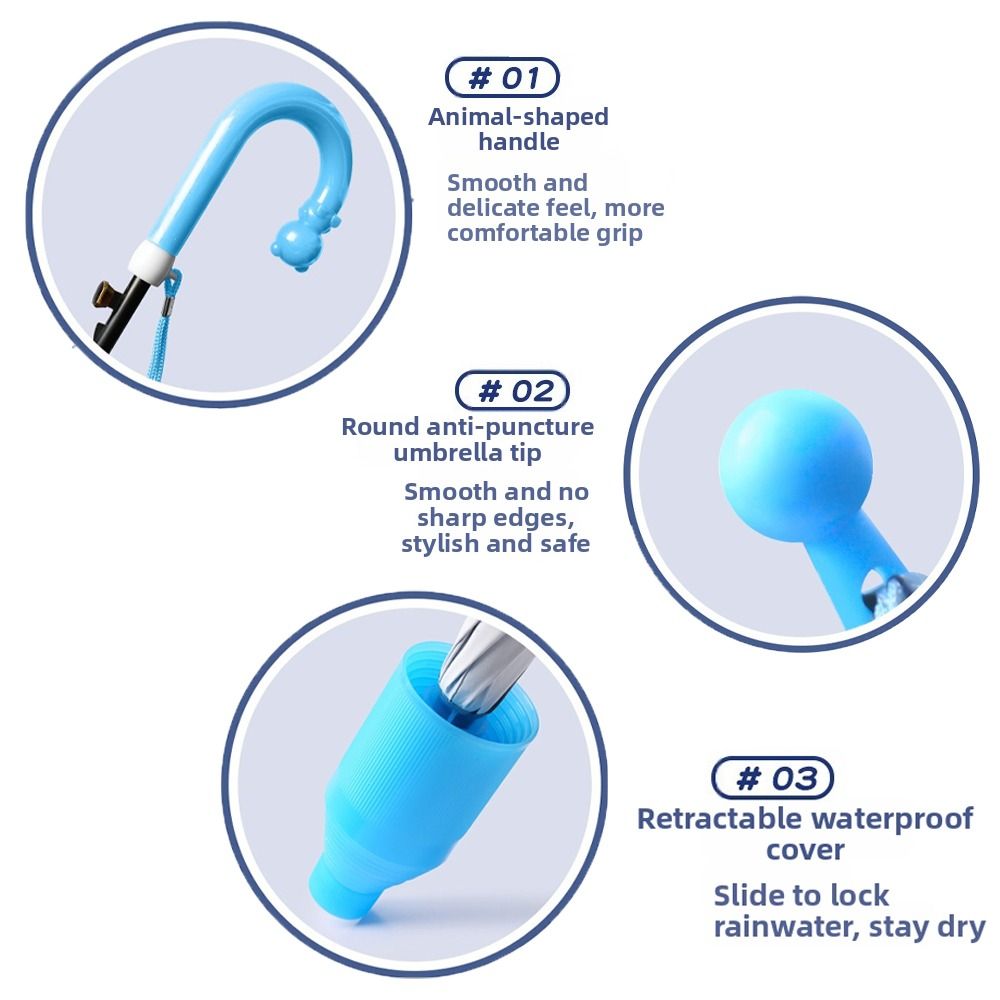 Novo Guarda-Chuva Infantil com - Travel Umbrella Compact avaliação e preço