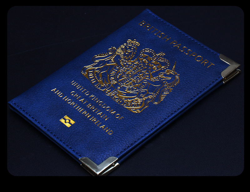 Novo britânico cobre footed pa - Travel Accessories Passport Holder avaliação e preço