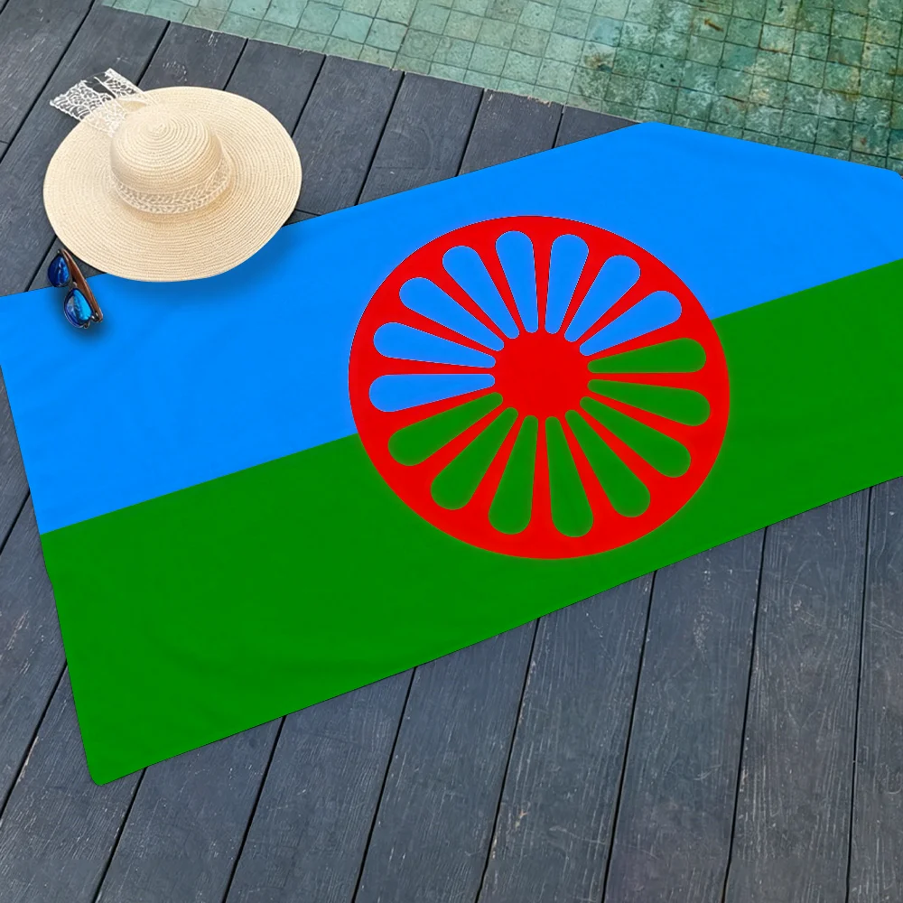 Toalha com bandeira cigana, le - Travel Yoga Accessories avaliação e preço