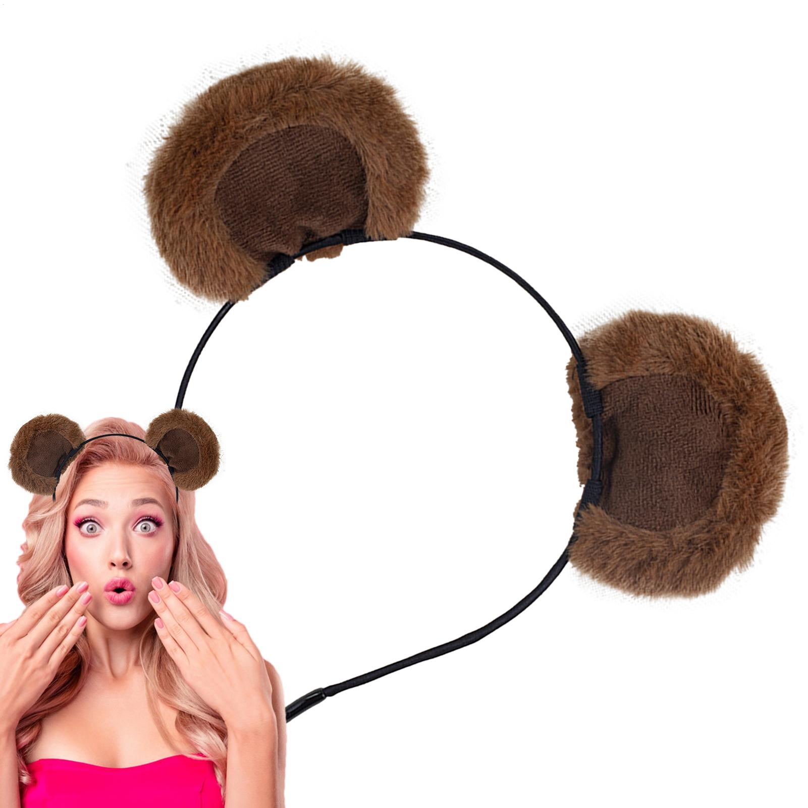 Faixas de Cabelo de Pelúcia co - Travel Accessories For 4 Year Old avaliação e preço