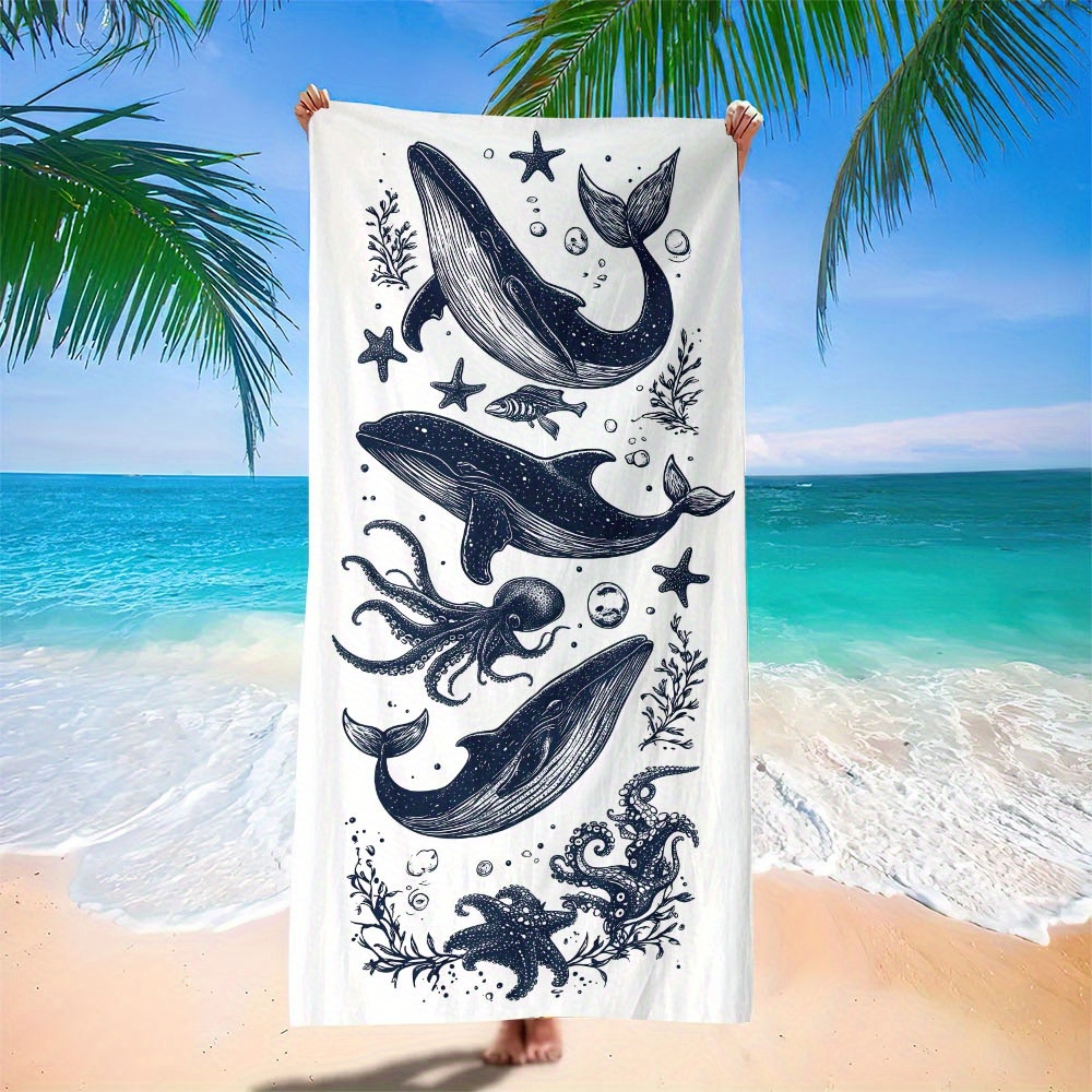 1 toalha de praia com estampa  - Travel Yoga Accessories avaliação e preço