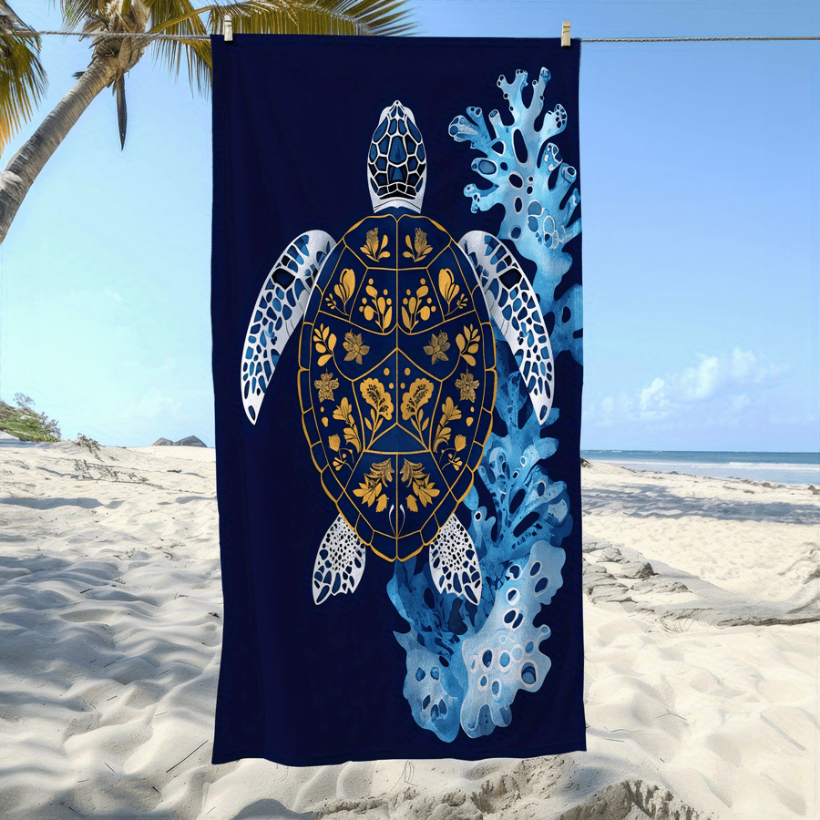 1 toalha de praia com estampa  - Travel Yoga Accessories avaliação e preço