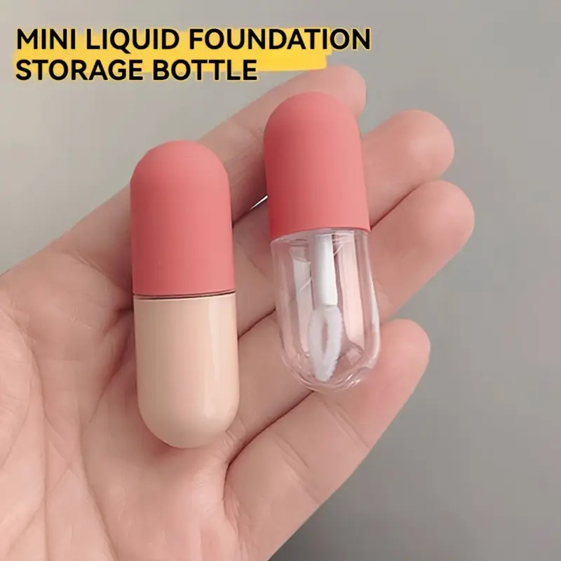 Mini tubo vazio para brilho la - Travel Accessories Youtube avaliação e preço