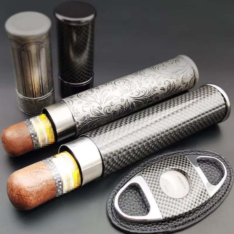 Clássico tubo de charuto fibra - Travel Accessories Youtube avaliação e preço