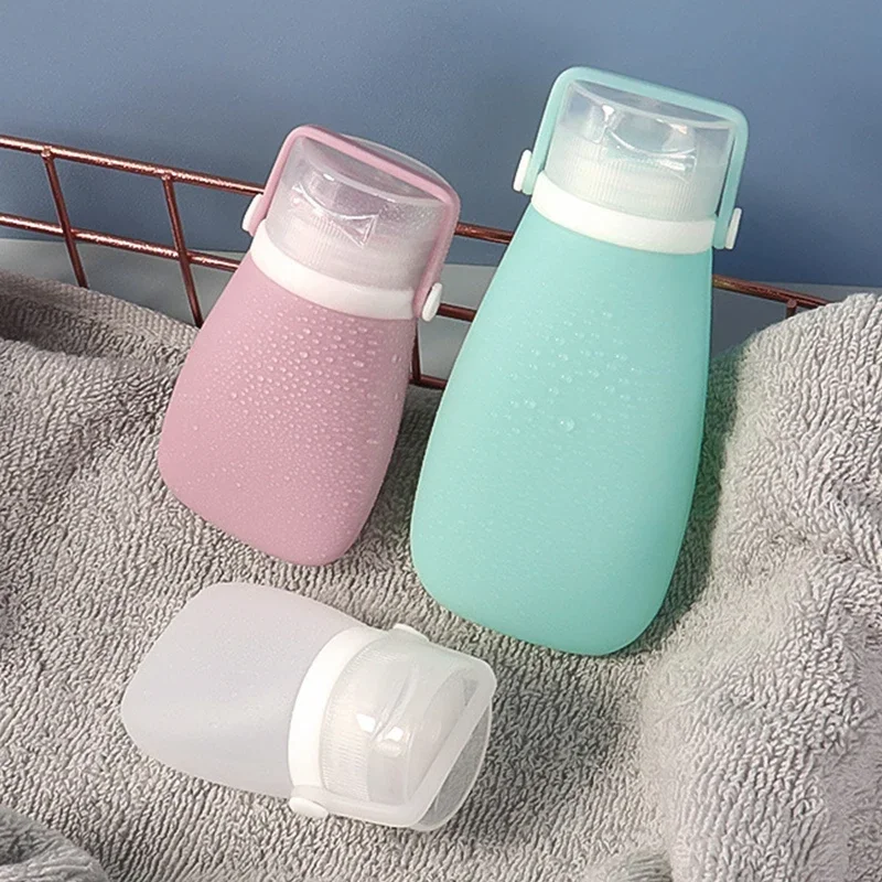 Garrafas de viagem de silicone - Travel Accessories Youtube avaliação e preço