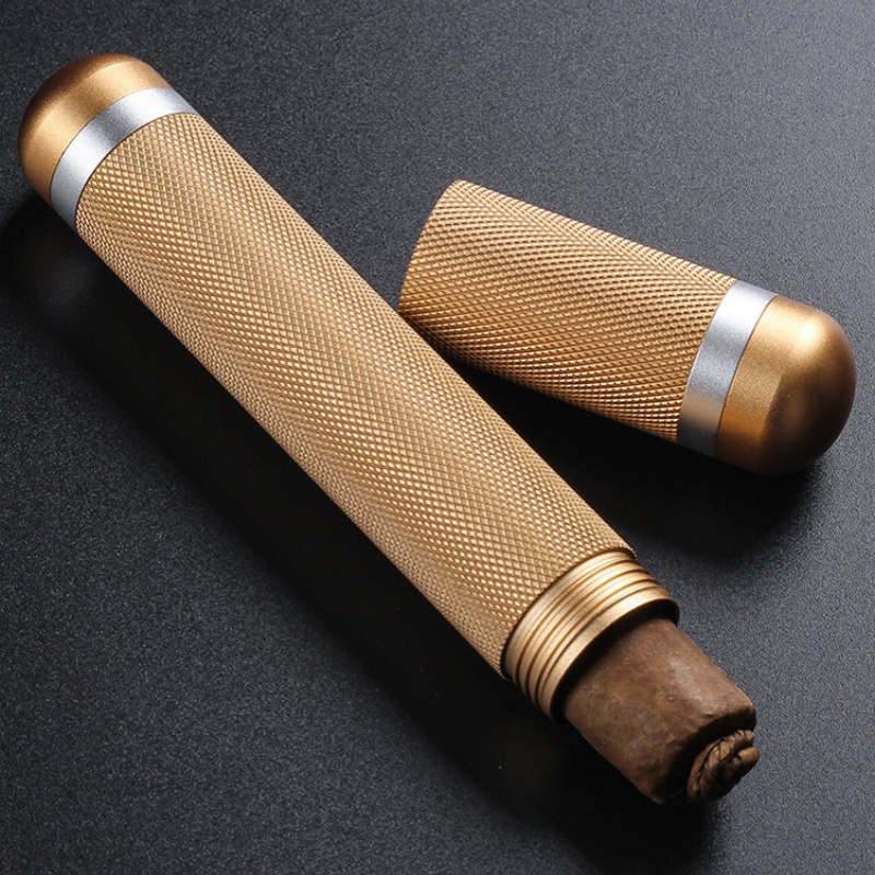 Tubo de Metal para Charutos pa - Travel Accessories Youtube avaliação e preço