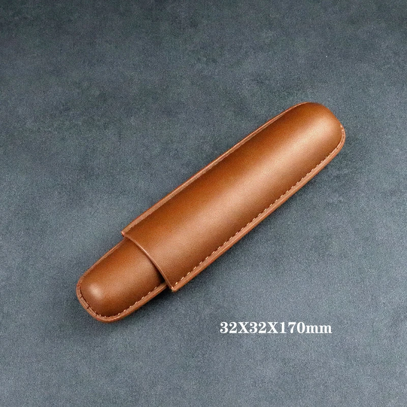 Tubo de charuto de couro humid - Travel Accessories Youtube avaliação e preço