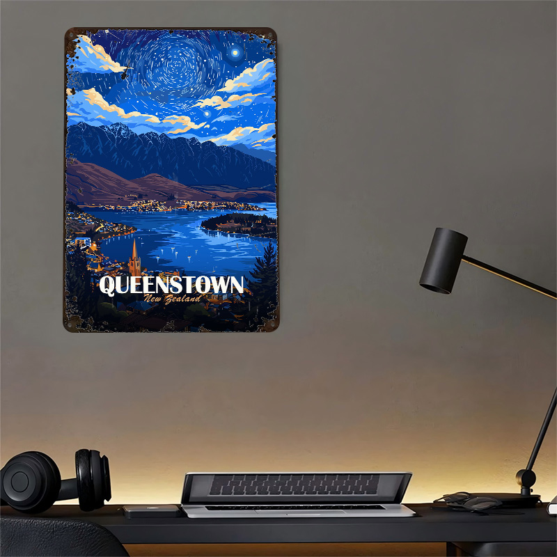 Pôster de Metal Texturizado 3D - Travel Accessories New Zealand avaliação e preço