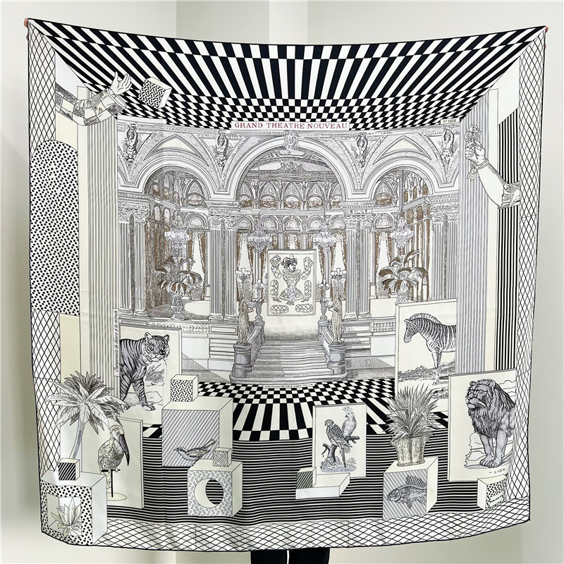 Lenços Grandes de Seda de Grif - Travel Accessories Designer avaliação e preço