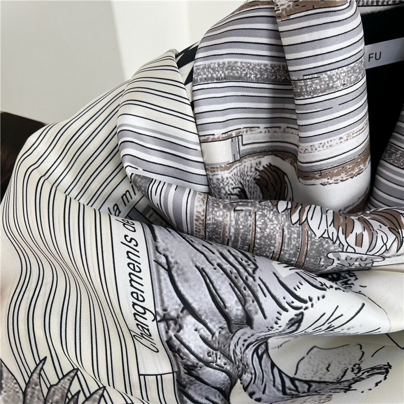 Lenços Grandes de Seda de Grif - Travel Accessories Designer avaliação e preço