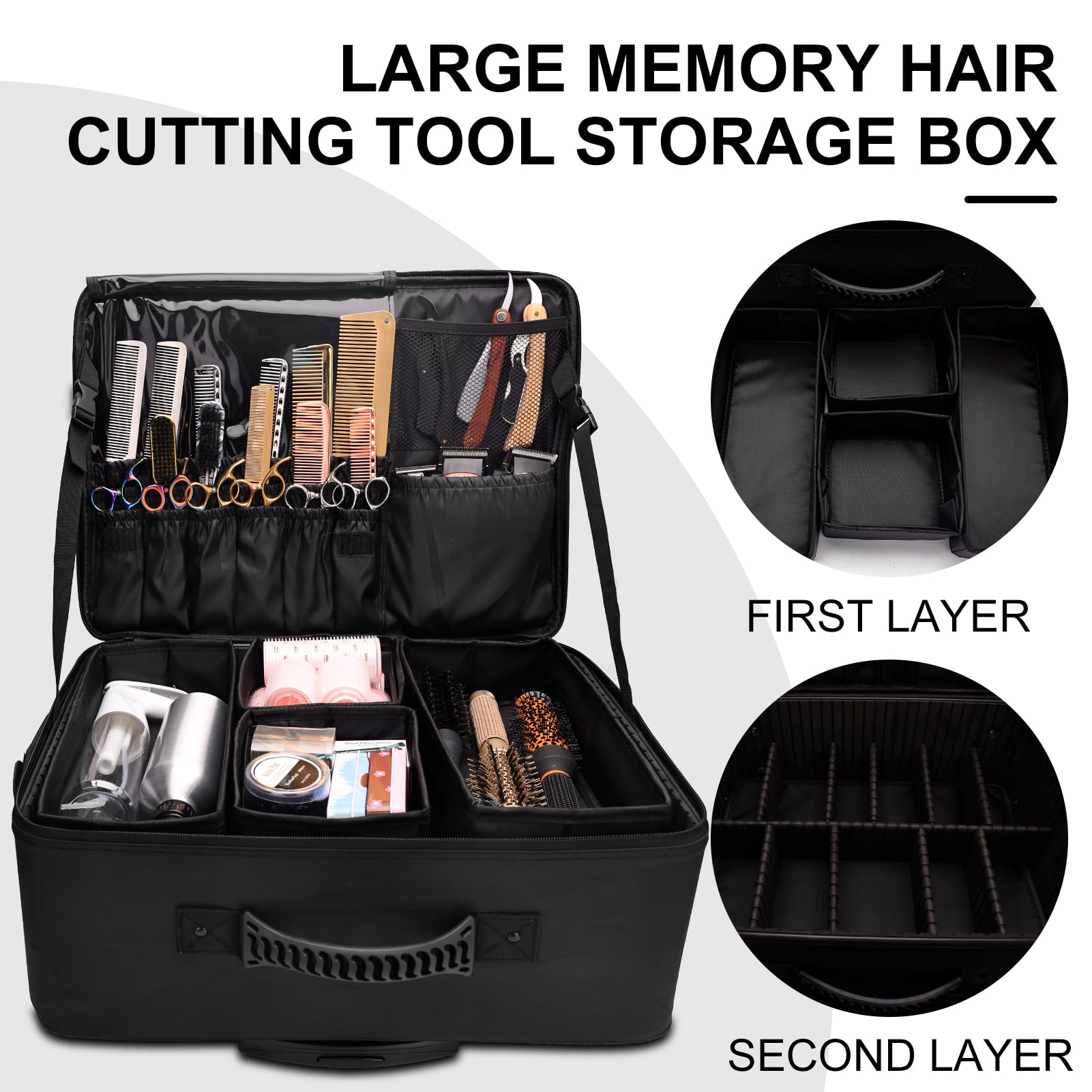 Salon Rolling Makeup Case Trai - Travel Accessories In Train avaliação e preço