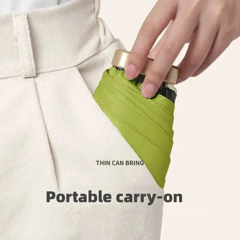 1pc 55% de desconto mini guard - Travel Umbrella Compact avaliação e preço
