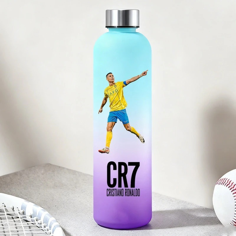 900ml cr7 garrafas de água cas - Travel Accessories Teens avaliação e preço