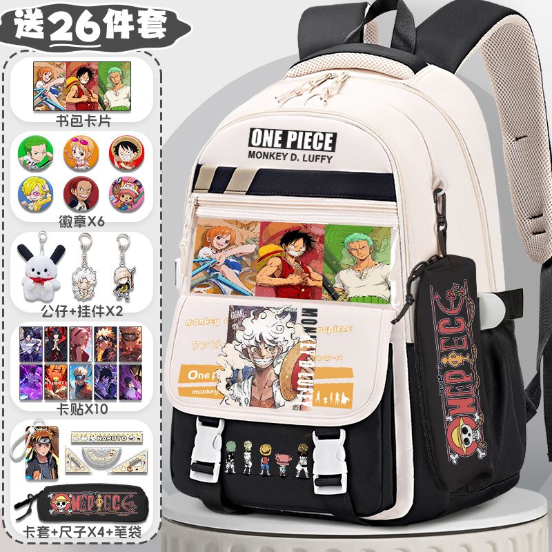 Mochila Anime One Piece Monkey - Travel Accessories Teens avaliação e preço