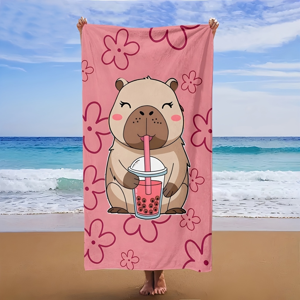 1 toalha de praia floral tropi - Travel Yoga Accessories avaliação e preço