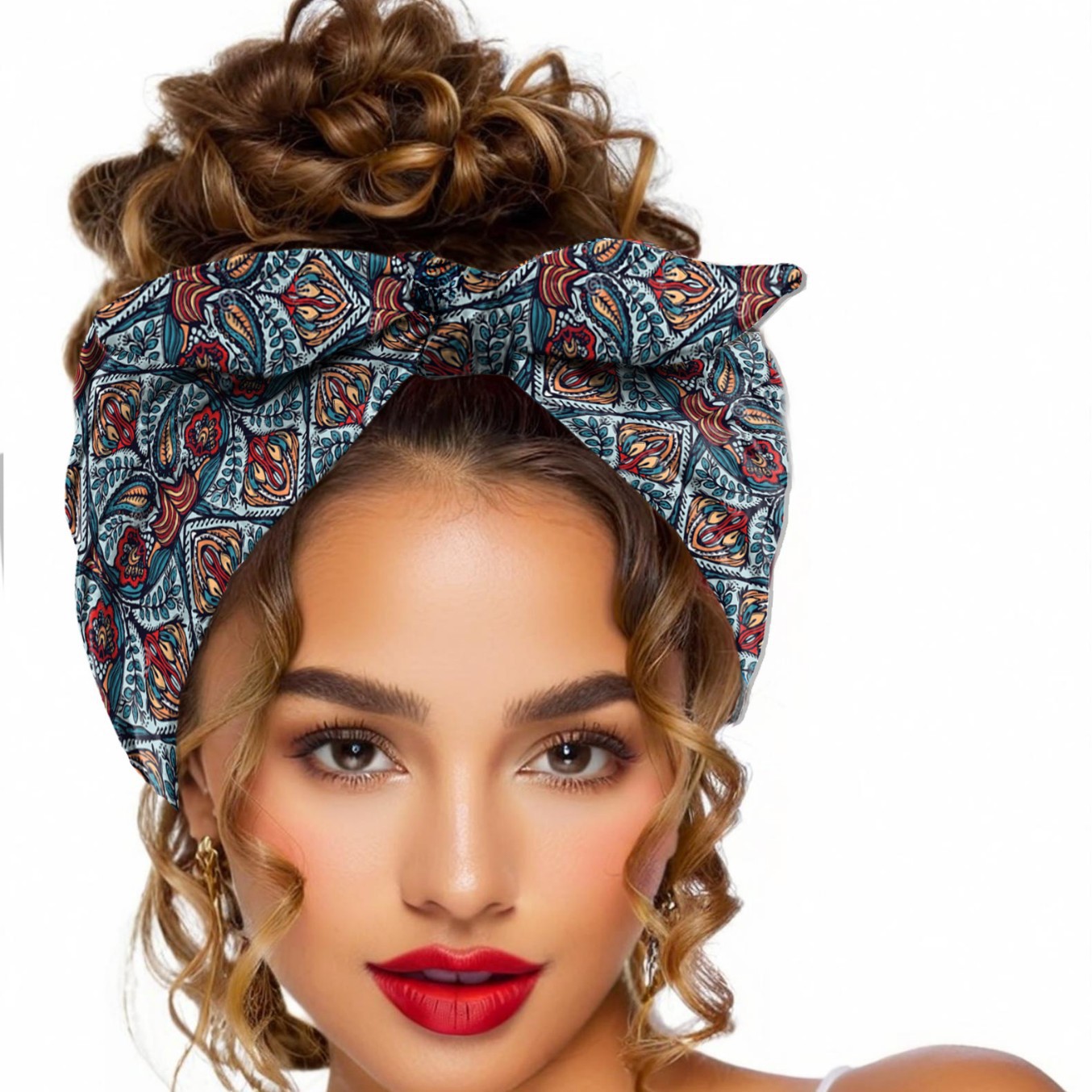 Faixas de Cabelo Largas Étnica - Travel Yoga Accessories avaliação e preço