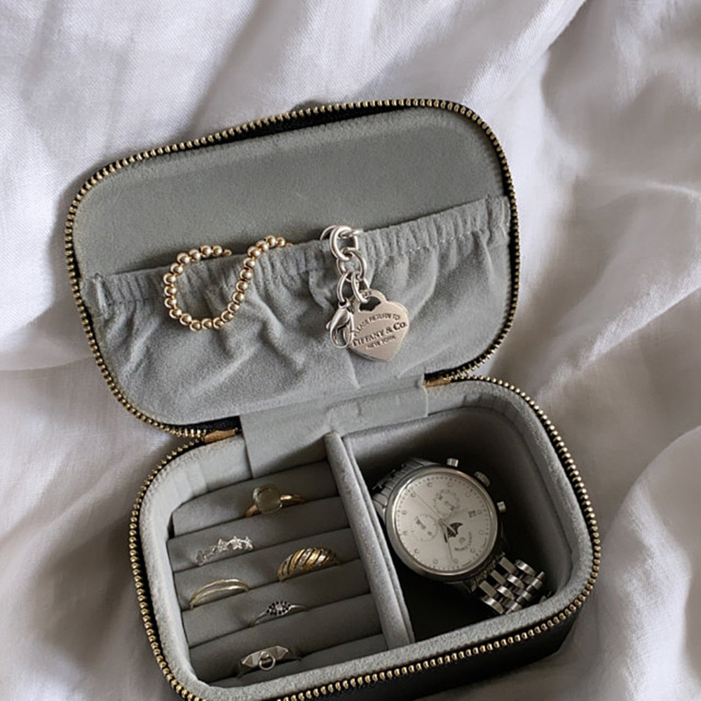 Caixa de joias personalizada c - Travel Jewellery & Accessories Organiser avaliação e preço