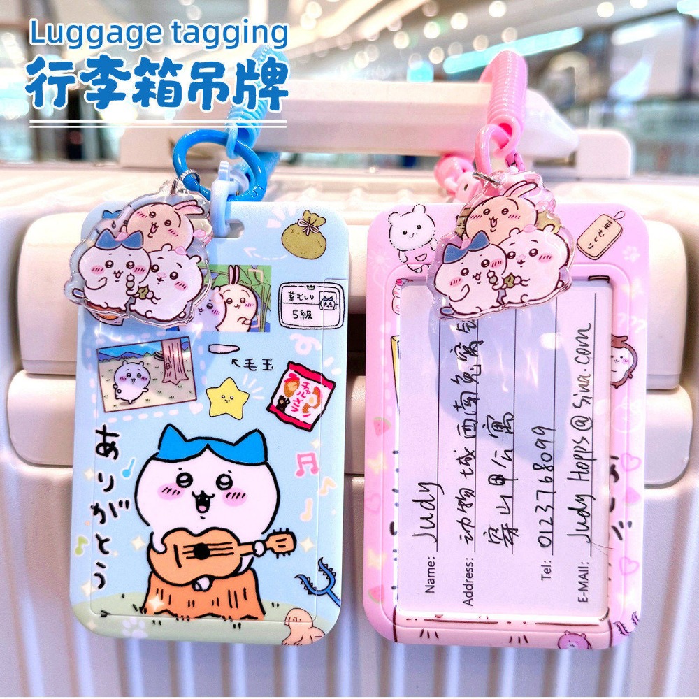 Etiqueta de Bagagem Chiikawa c - Travel Accessories For Japan Trip avaliação e preço