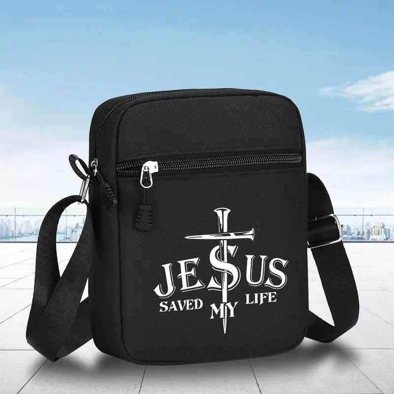 Bolsa Transversal Jesus Salva  - Travel Accessories Teens avaliação e preço