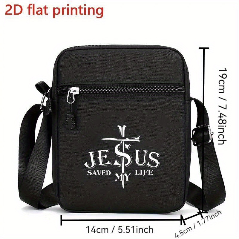 Bolsa Transversal Jesus Salva  - Travel Accessories Teens avaliação e preço
