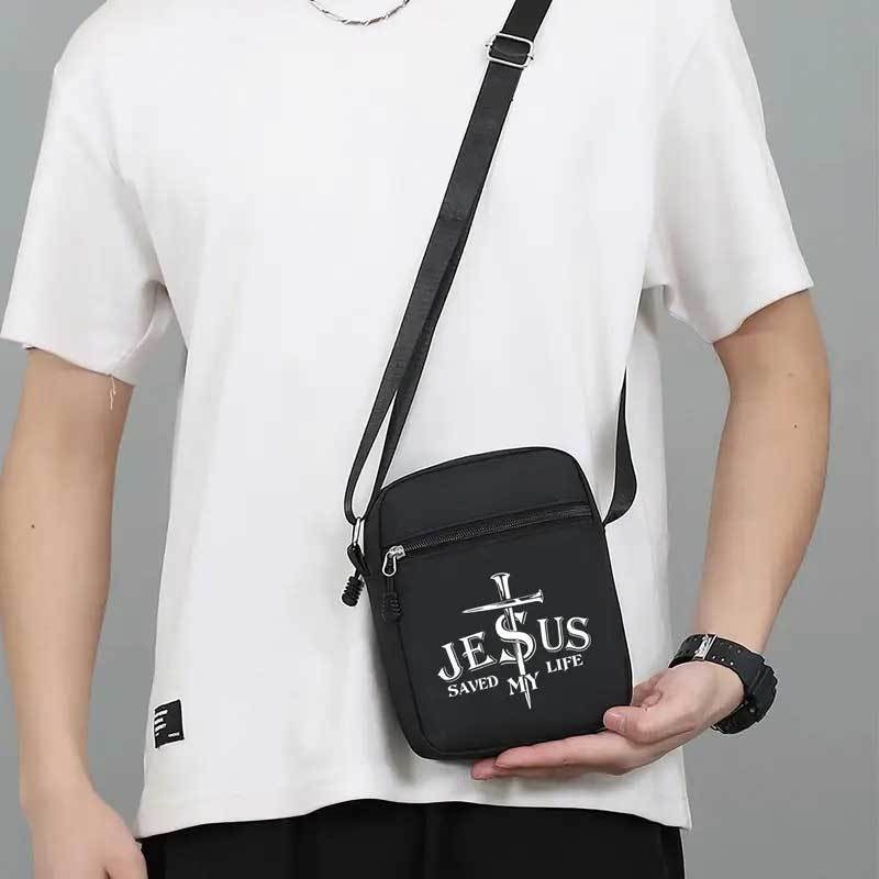 Bolsa Transversal Jesus Salva  - Travel Accessories Teens avaliação e preço