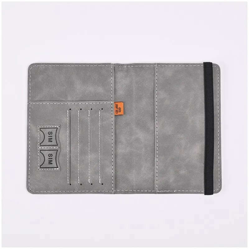 PU Leather Hand Carry Carteira - Travel Accessories Passport Holder avaliação e preço
